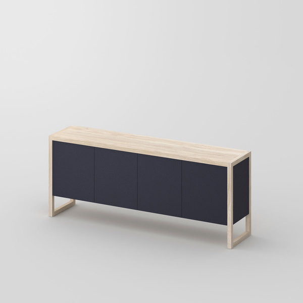 BIO-MDF Wood Sideboard SENA cam1 custom made in solid wood by vitamin design