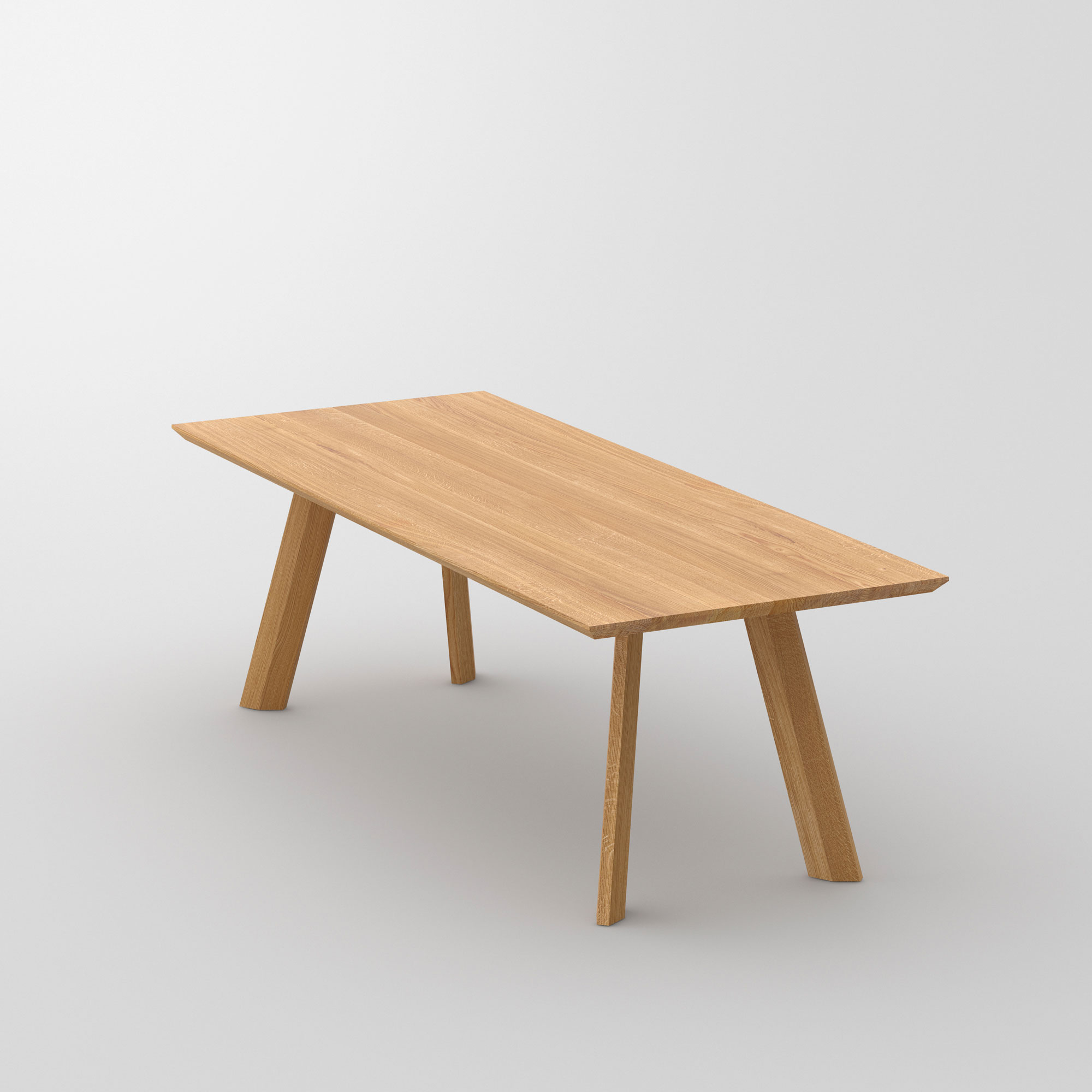 Designer Living Room Table RHOMBI BASIC cam2 custom made in solid wood by vitamin design